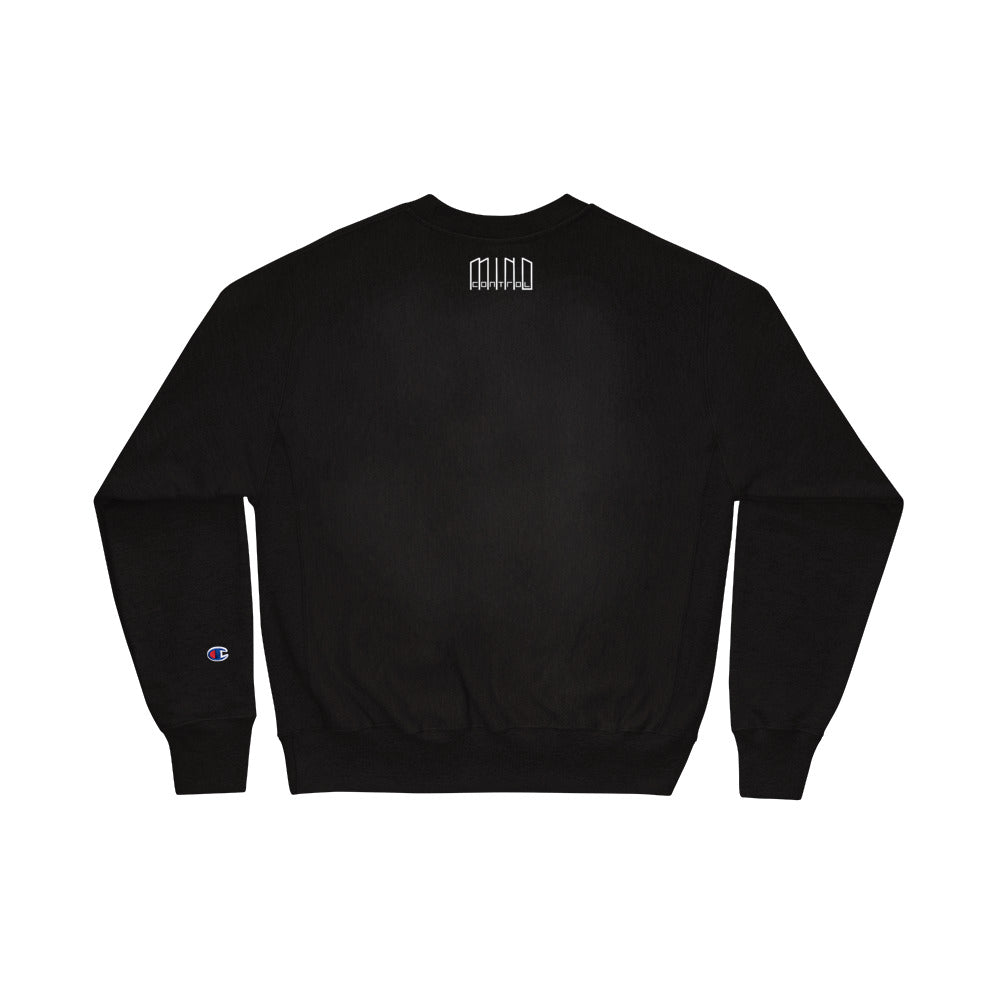 All black champion crewneck best sale